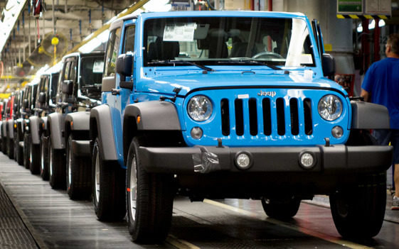 吉普牧馬人2017美國制造指數