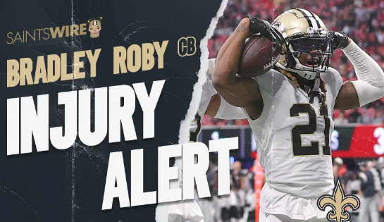 圣徒CB布拉德利·羅比因腳踝受傷而回歸與紅雀隊