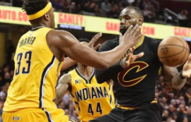 在剛剛結束的一場NBA常規賽中騎士126-135不敵步行者