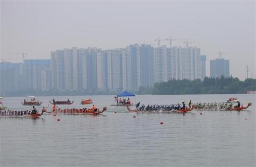 2023年中國龍舟公開賽在永州冷水灘瀟湘平湖盛大舉行