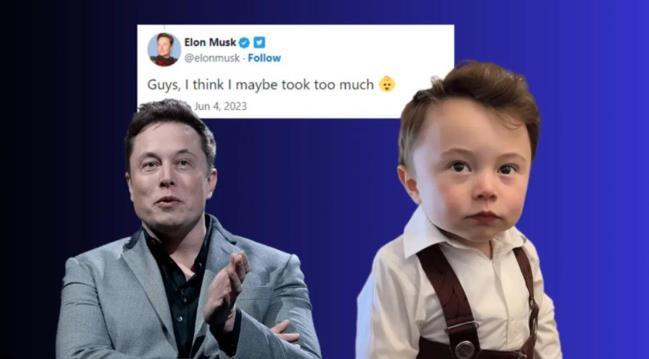 AI生成的馬斯克嬰兒照片引發熱議，馬斯克本人歡樂回應