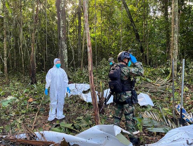 奇跡！4名哥倫比亞土著兒童生還，小型飛機墜毀悲劇中的希望