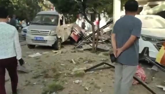 甘肅金塔縣鹵肉店液化氣泄漏閃爆，2人輕傷，調查正在進行