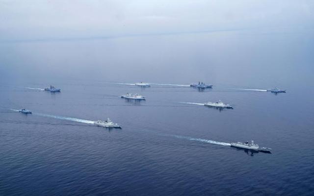 中俄海軍穿越宗谷海峽執行聯合巡航，日本警戒監視動向