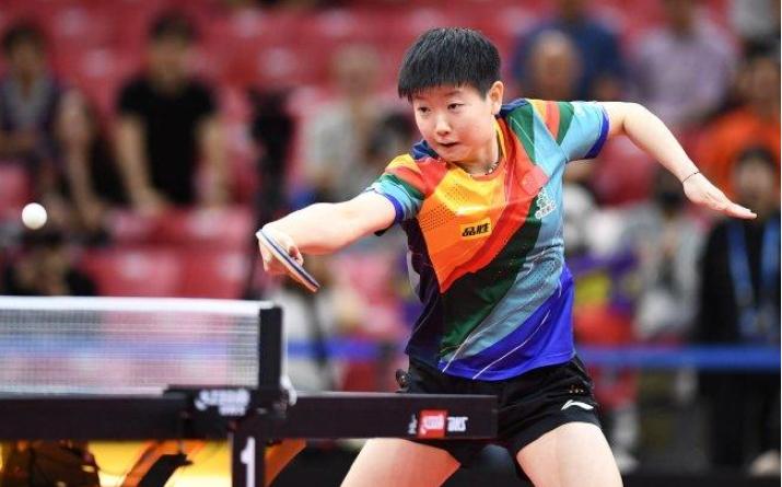孫穎莎勝申裕彬，晉級(jí)乒乓球女子單打決賽