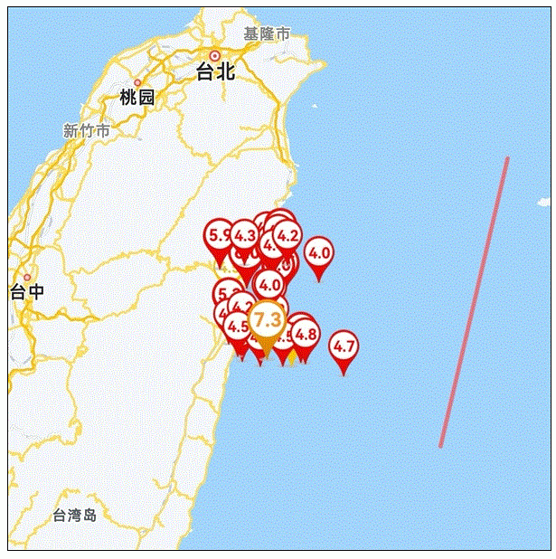 臺灣大地震引發地表位移：解讀影響及應對措施